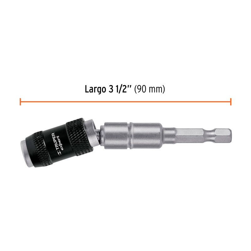 Adaptador magnetico articulado 3.5" Truper
