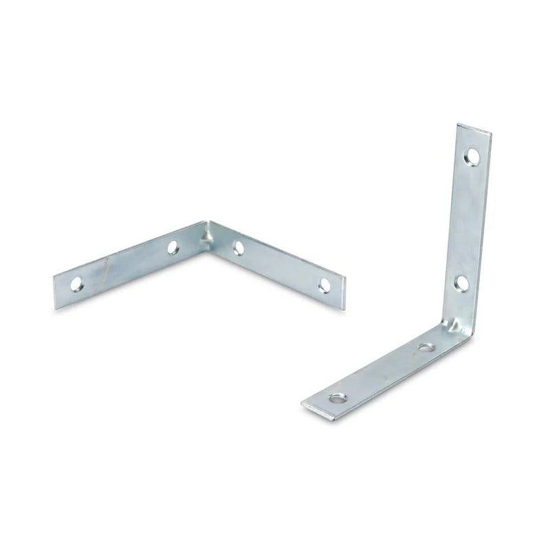 Angulo zincado de metal de 3"