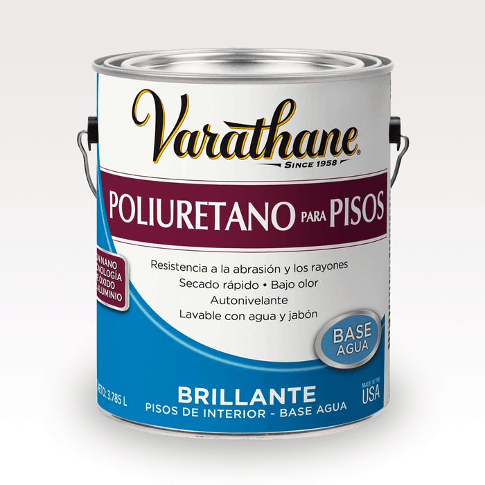 Barniz poliuretano para piso brillante Varathane