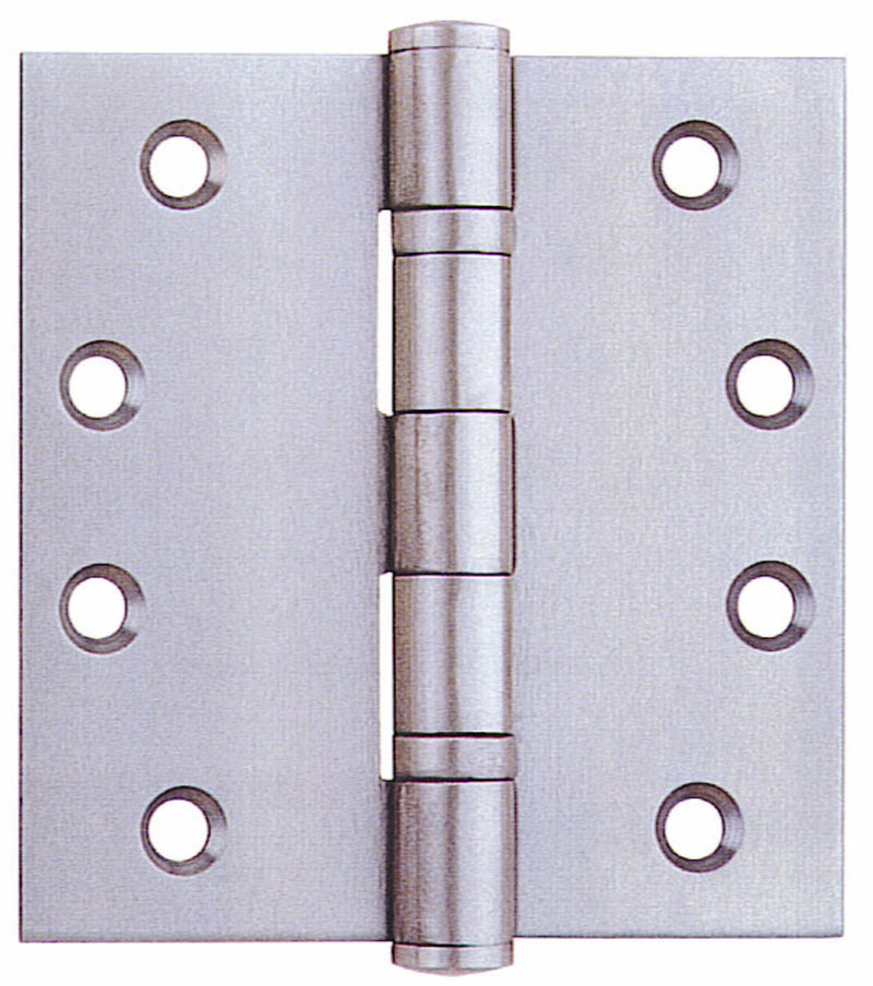 Bisagra capuchina para puerta de acero inoxidable con rodamiento 4" x 4"