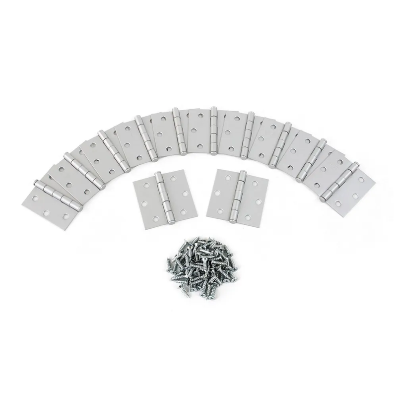 Bisagra capuchina aluminizada 3" x 3" Glami x Caja 12 Unid
