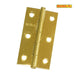 Bisagra para puerta capuchina bronceado 1-1/2" Bisa