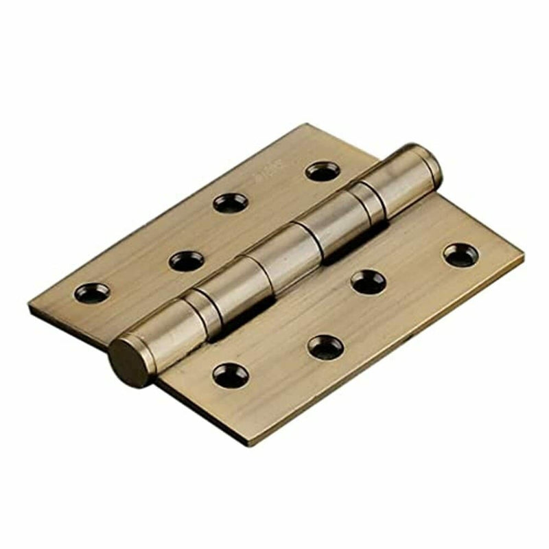 Bisagra capuchina con rodamiento para puerta bronce antiguo 3-1/2" x 3-1/2"