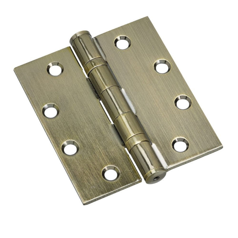 Bisagra capuchina con rodamiento para puerta bronce antiguo 3" x 3"