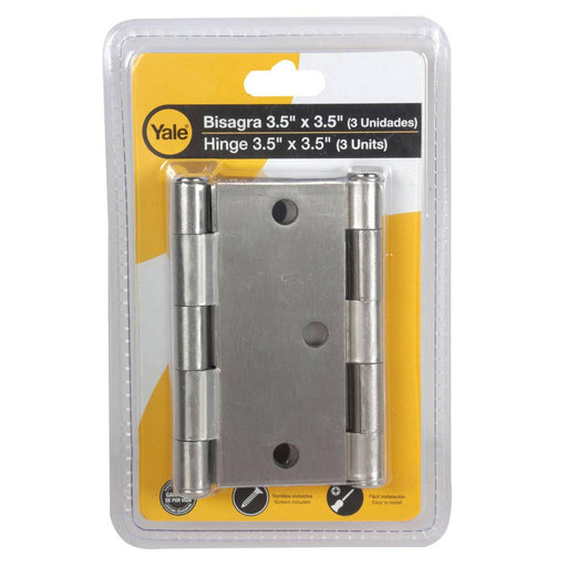 Bisagra capuchina de puerta 3-1/2" x 3-1/2" Yale