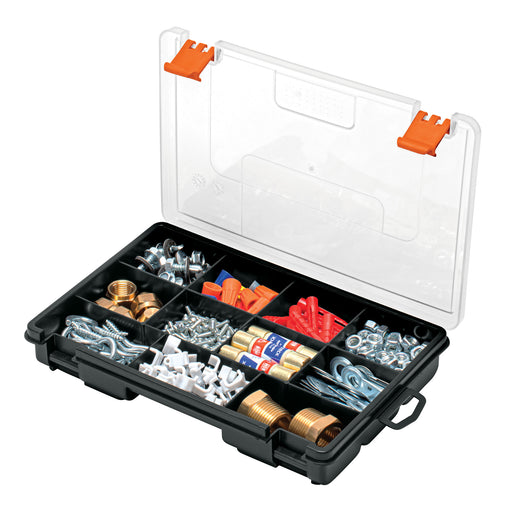 Caja organizador 9" 11 compartimientos Truper