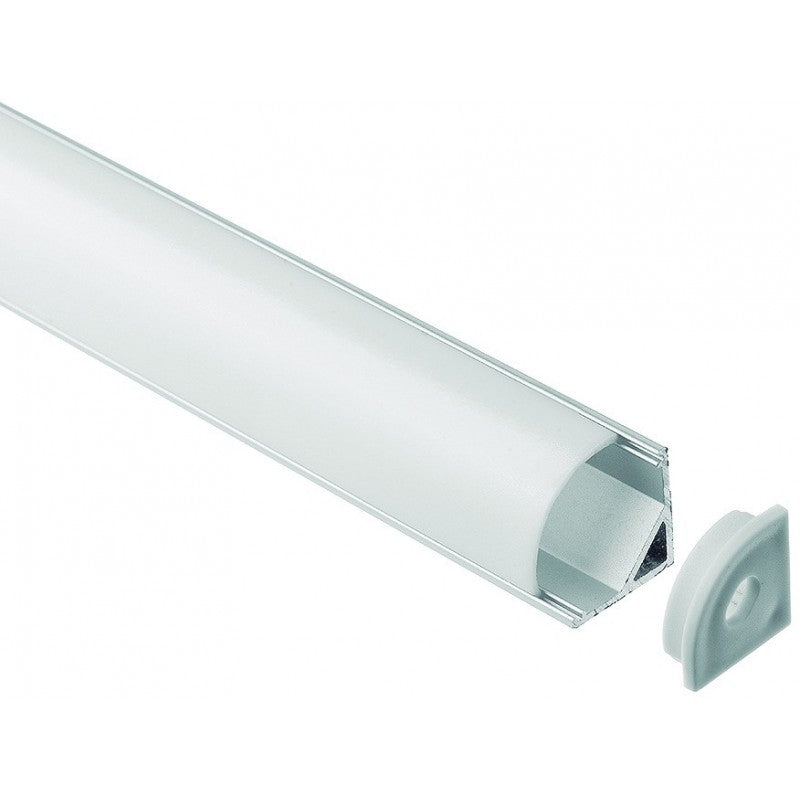 Canaleta para cinta led esquinera x 2mt