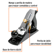 Cepillo de carpintero #4 truper - 1