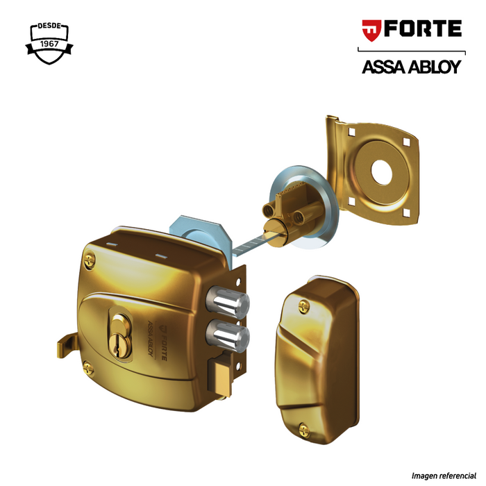 Cerradura de sobreponer bunker 230 Forte