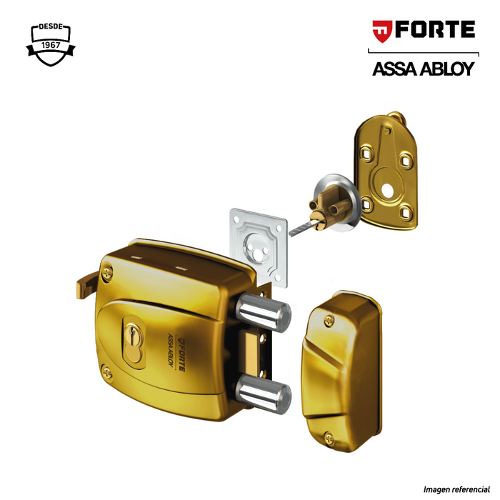 Cerradura de sobreponer bunker 240 Forte