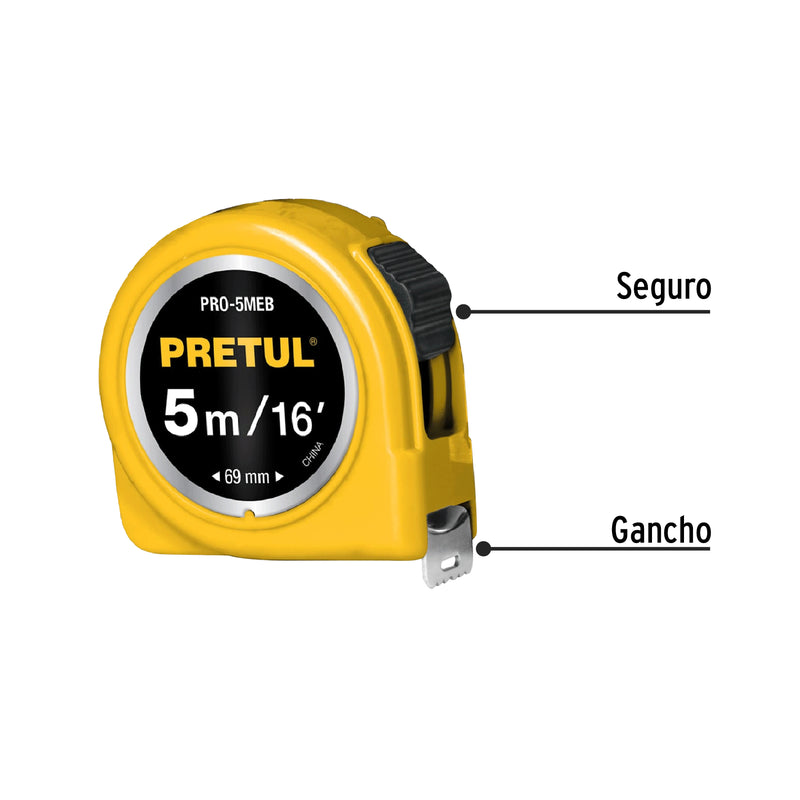 Cinta metrica 5 metros Pretul