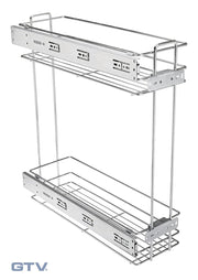 Condimentero de melamina 20 cm de 2 niveles - 1