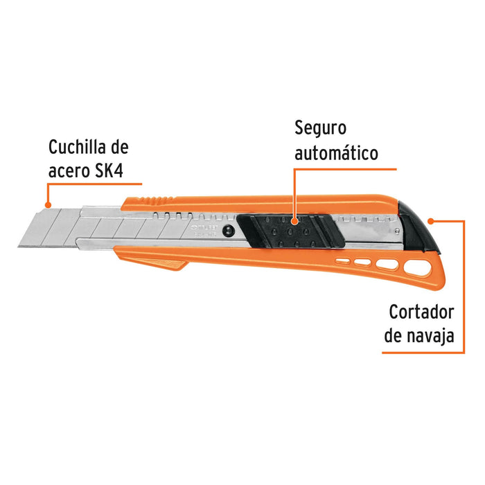 Cutter profesional 6"x18mm Truper - 2