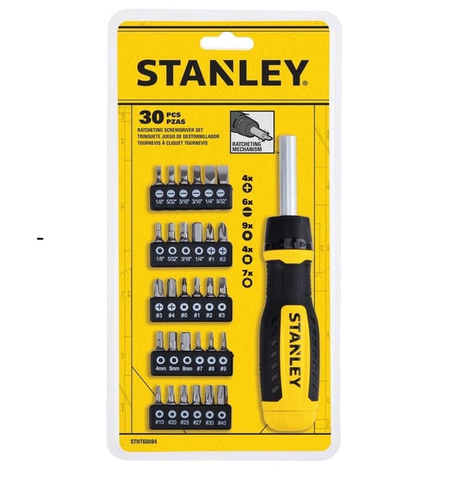 Desarmador multipunta 30 piezas Stanley