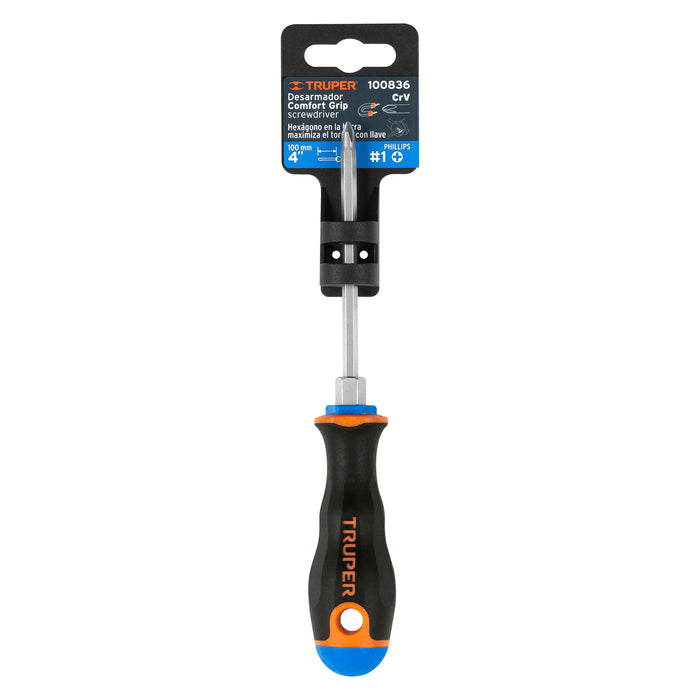 Desarmador estrella 3/16"x4" Truper