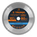 Disco de corte para madera 10" 80 dientes Truper - 1