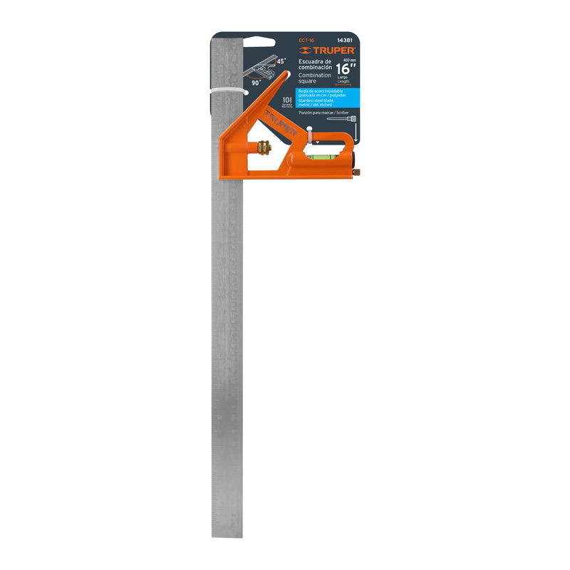 Escuadra de combinacion 16" Truper