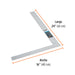 Escuadra plana 16"x24" Truper