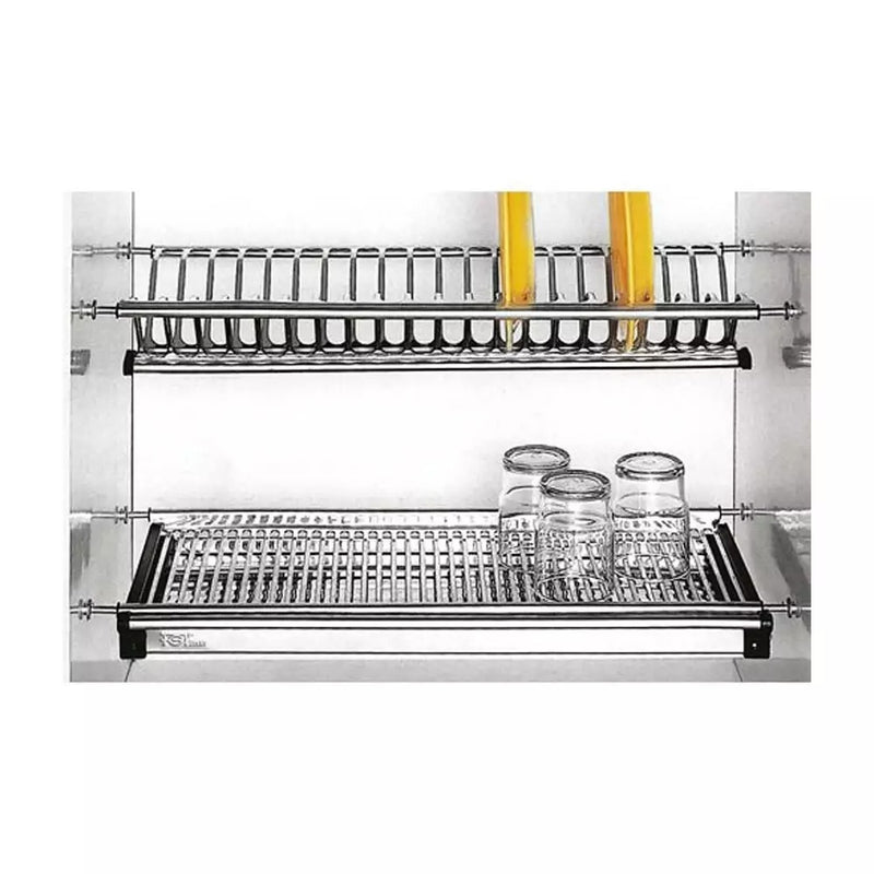 Escurridor de platos y tazas acero inoxidable 70cm-2