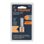 Fresa para ruteadora Corte En V 1/2" 11466 Truper - 2