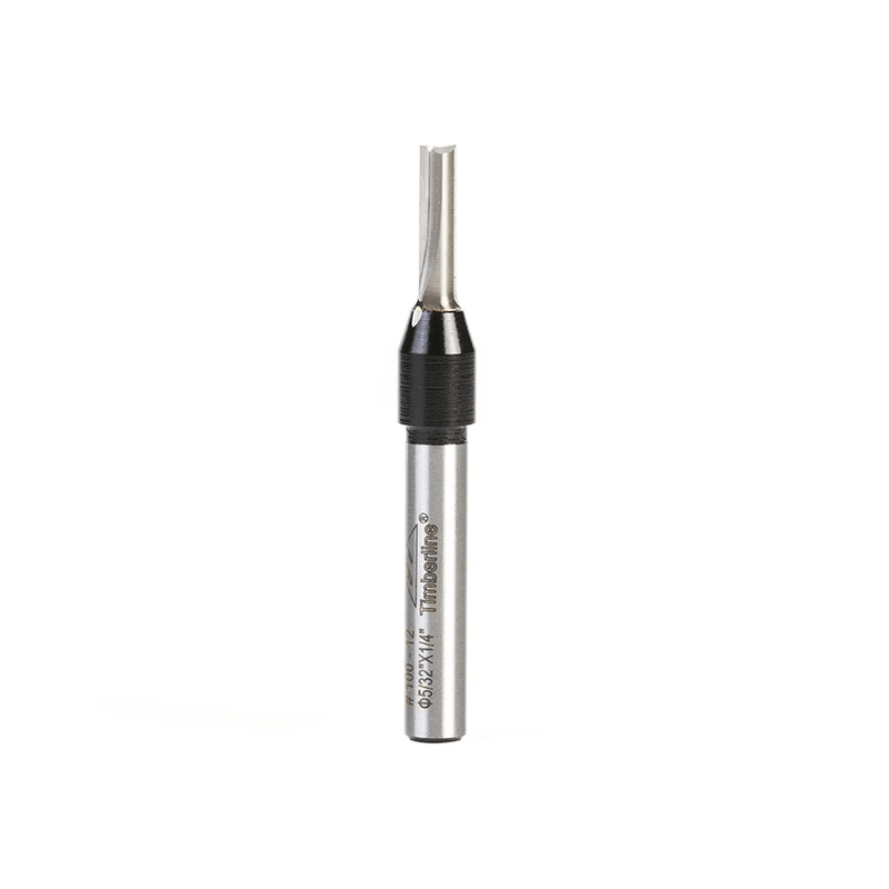 Fresa para ruteadora Recta 2 filos 1/4"X5/32" 100-12 Timberline - 1