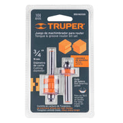 Fresa para ruteadora machimbradora 3/4" 10671 Truper - 2