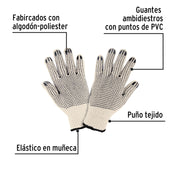 Guante de algodon poliester Pretul-2