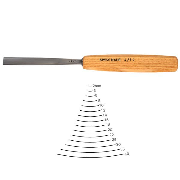 Gubia para madera recta 4/35 Pfeil - 2