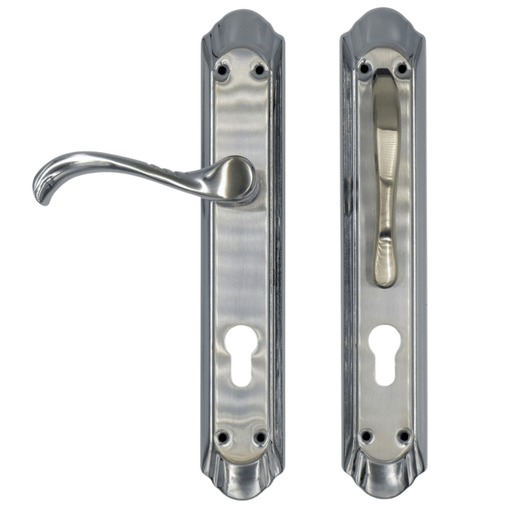 Manija para puerta principal galassia acerado izquierda Eurolock