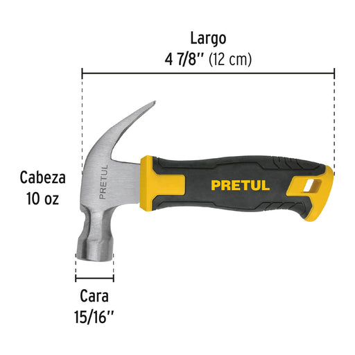 Martillo carpintero mini Pretul