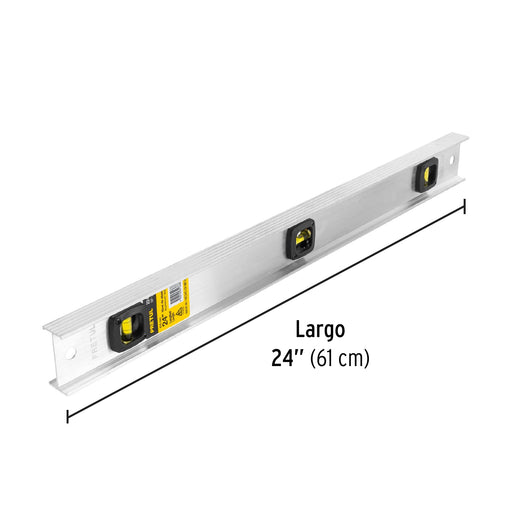 Nivel de burbuja 24" Pretul