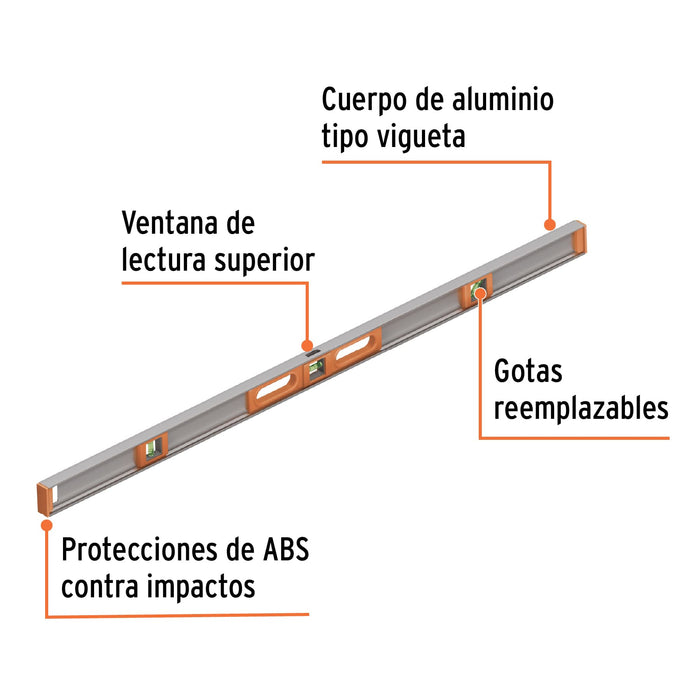 Nivel de mano con garantía extendida, compra ya