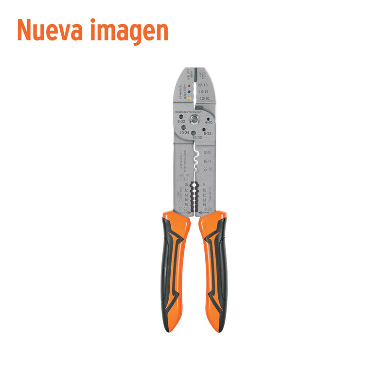 Alicate pelacable 10" de 20 a 10 AWG Truper