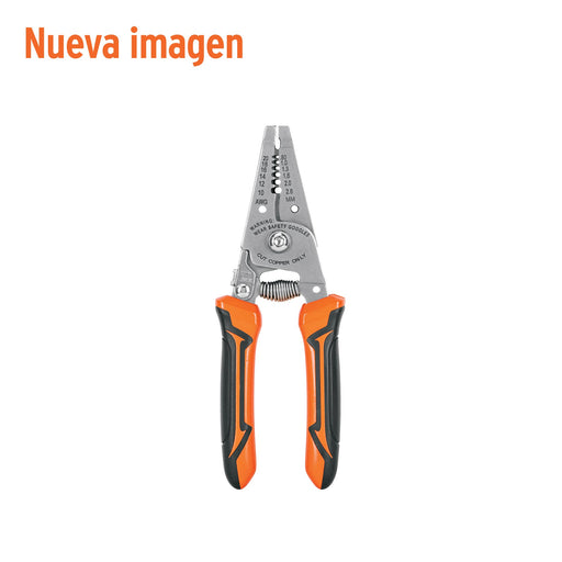 Alicate pelacable 6" de 26 a 16 AWG Truper