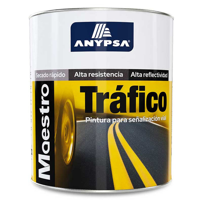 Pintura de trafico amarillo Anypsa