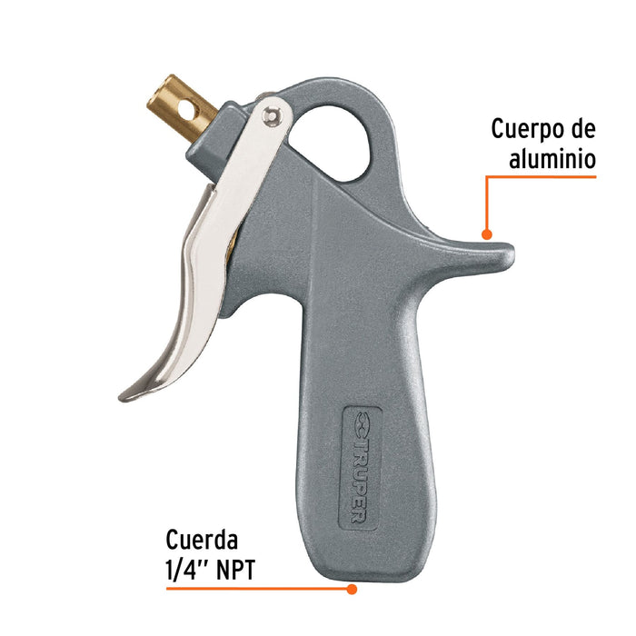 Pistola para sopletear 5 boquillas Truper - 4