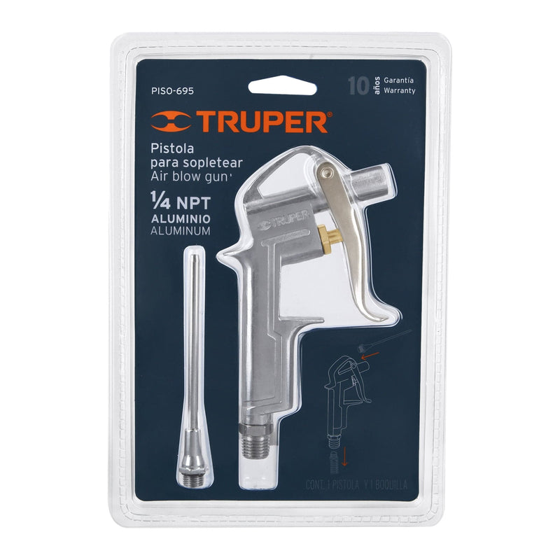 Pistola para sopletear con extension Truper - 1
