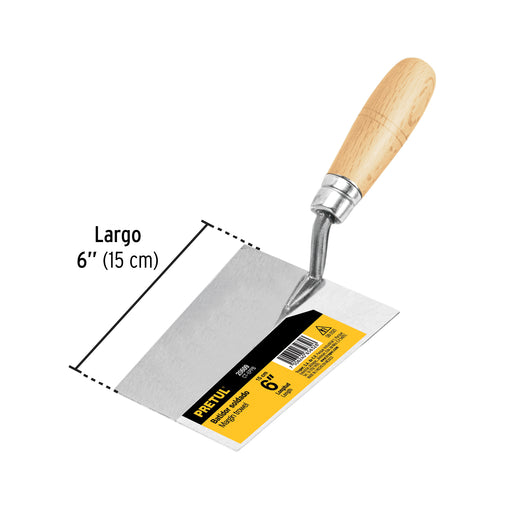 Plancha de batir 6" Pretul