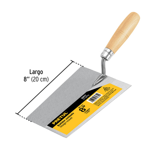 Plancha para batir 8" Pretul