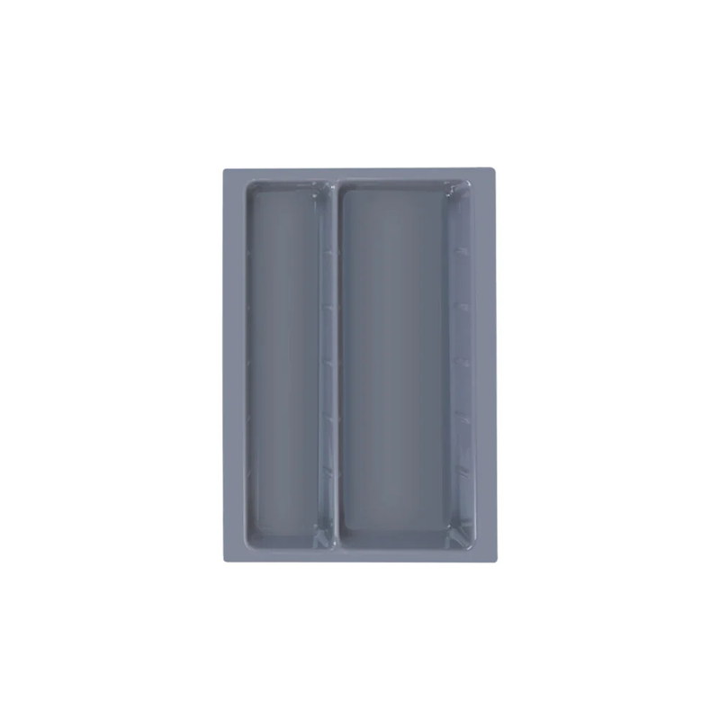 Porta cubiertos gris 40cm