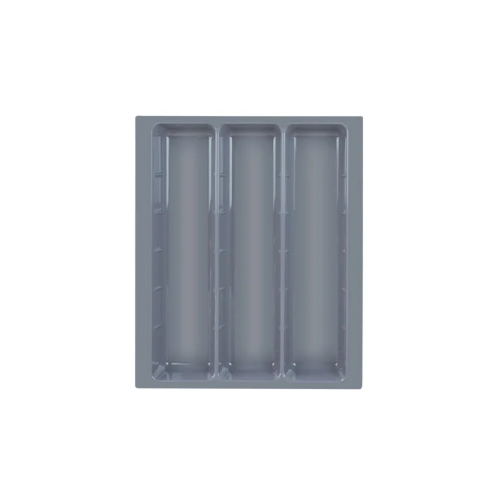 Porta cubiertos gris 45cm