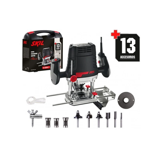 Ruteadora para madera 1100W Skill Accesorios