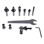 Ruteadora para madera SRR1200 Stanley accesorios