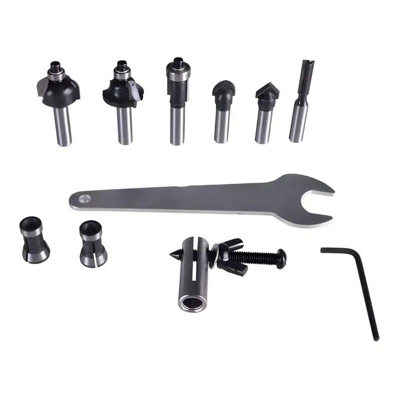 Ruteadora para madera SRR1200 Stanley accesorios