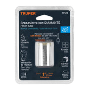 Sierra copa diamantada 1" Truper