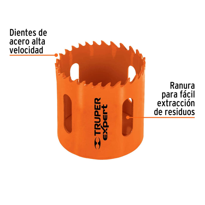 Sierra copa para metal 1-3/4" Truper-1