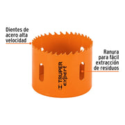 Sierra copa para metal 2-1/2" Truper-1