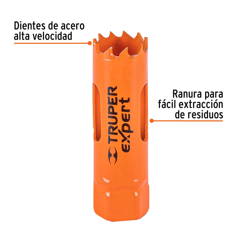 Sierra copa para metal 3/4" Truper-1