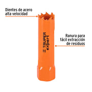 Sierra copa para metal 5/8" Truper-1
