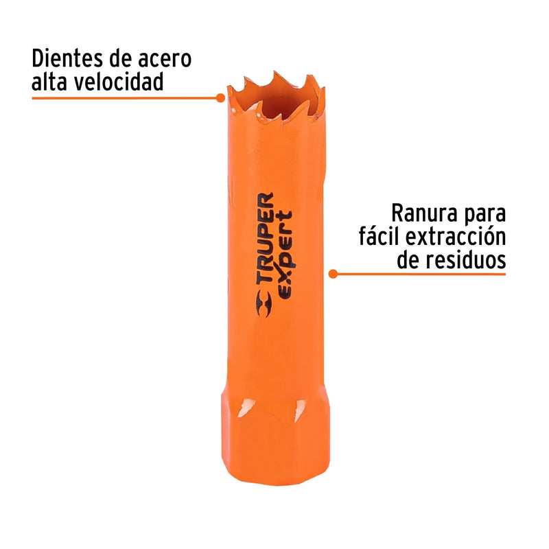 Sierra copa para metal 5/8" Truper-1